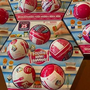 Zulu mini foodie brand. Five balls in the package. Brand new.